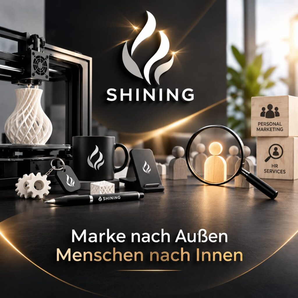 Shining Art Marke nach Außen Menschen nach Innen